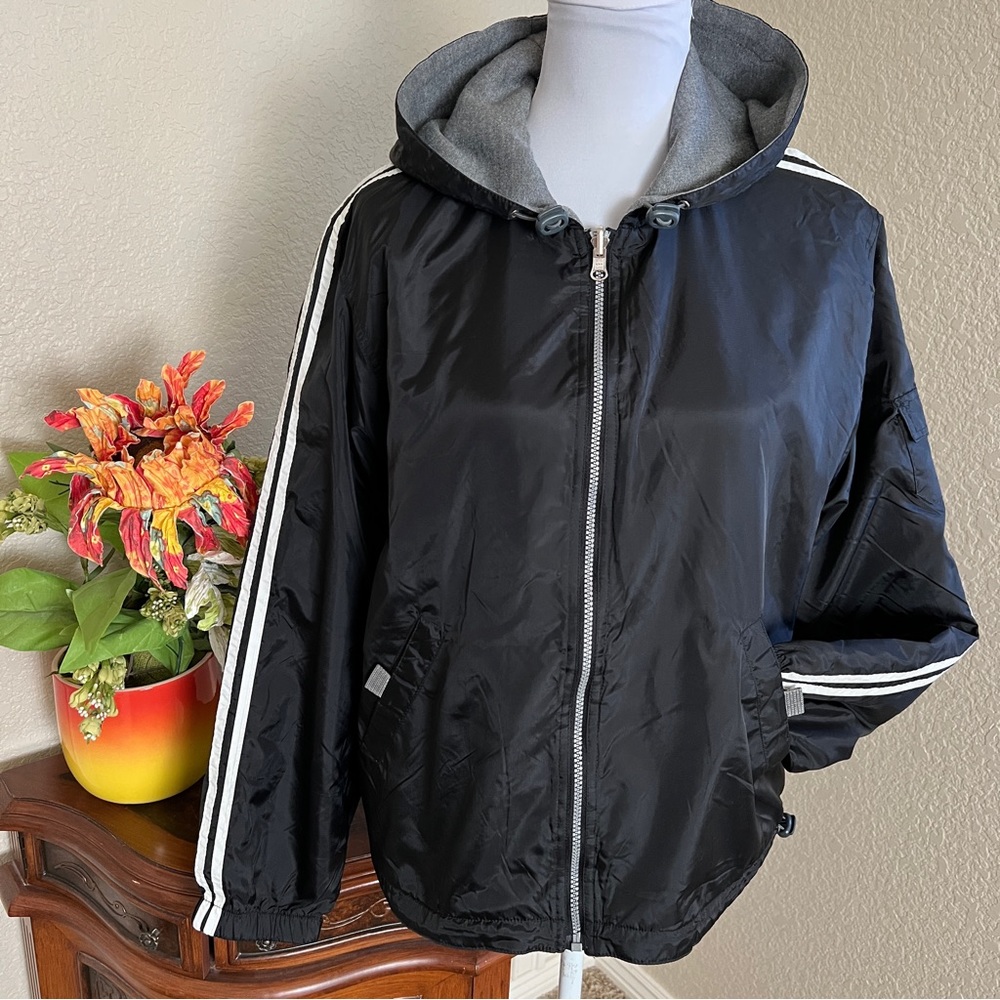 Vintage SporTrax Reversible Zip Up Hoodie Jacket